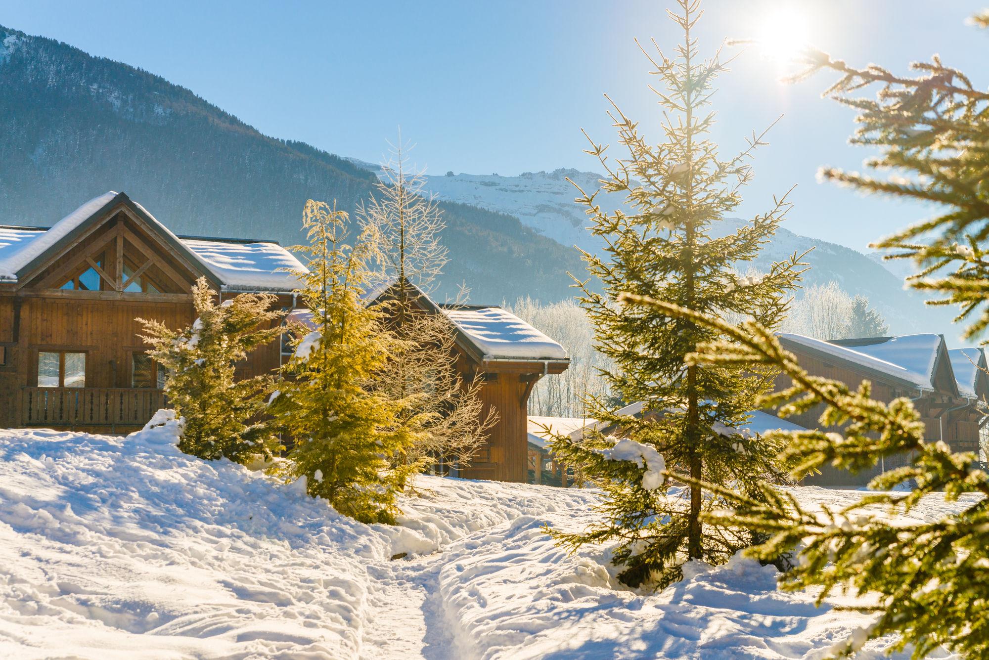 Lagrange Vacances Les Fermes De Samoens Hotell Exteriör bild